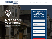 Tablet Screenshot of globalizedrealty.com